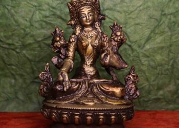 Tara brass idol 15.5cm