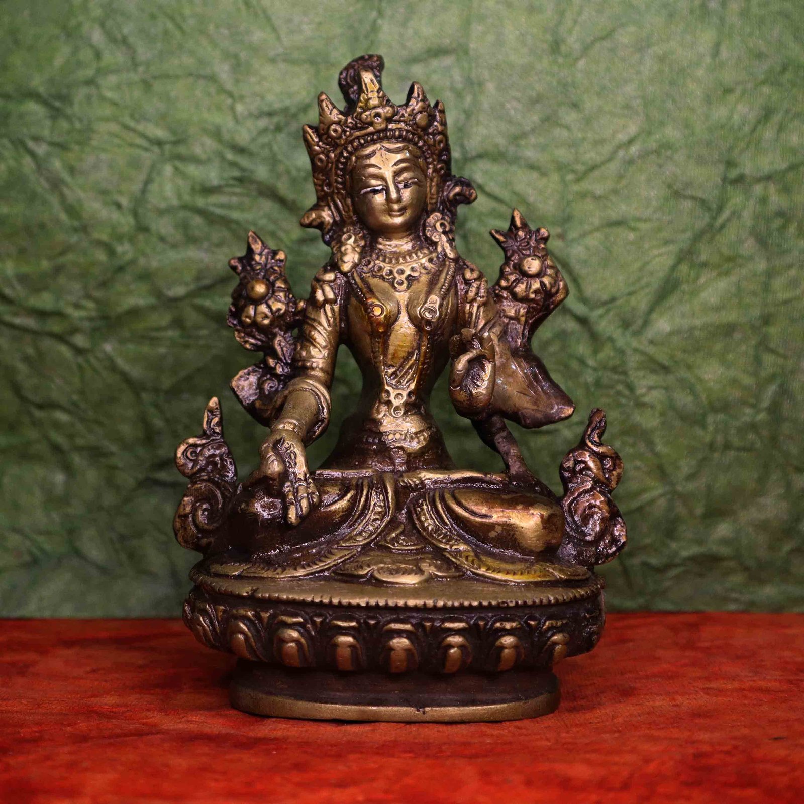 Tara brass idol 15.5cm