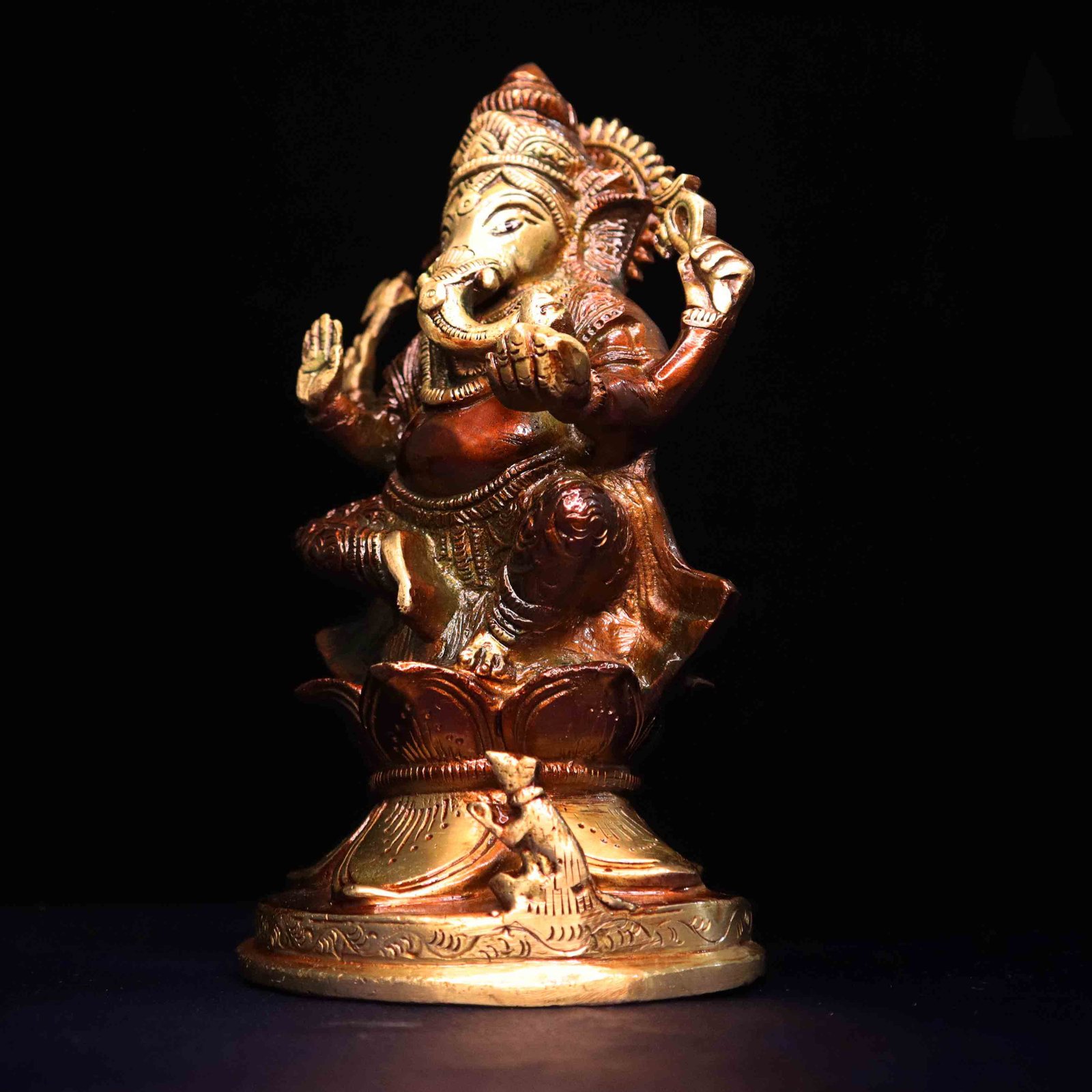 Ganesha brass idol 24 cm