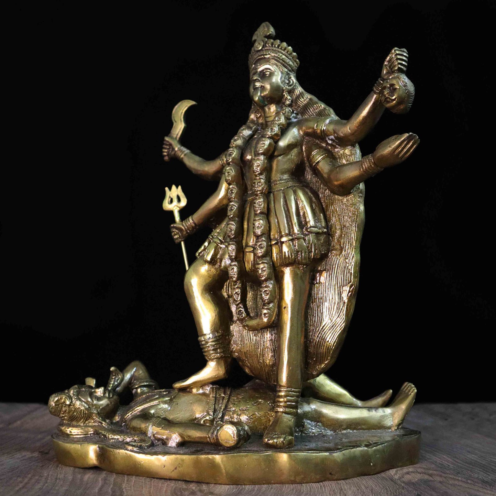 Kali brass Statue 36.8cm
