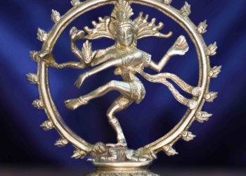 Shiva natraj brass statue 21.3cm