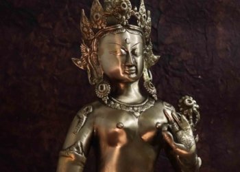 Tara brass idol 75.6cm