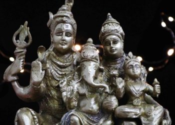 Shiv Parivaar Statue | Shiva family | 29cm